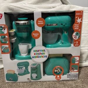 Gourmet Kitchen Appliances Play Set - Teal